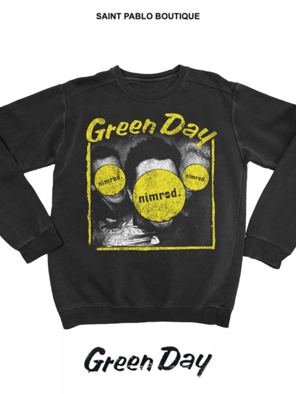 Green Day 'Nimrod XXV' Crewneck Sweatshirt